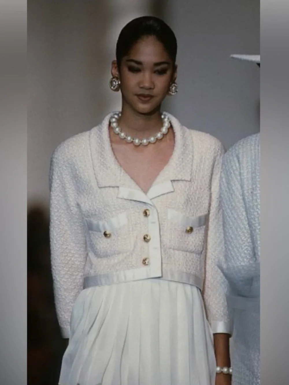 Vintage Chanel FR 38 Runway Cropped Jacket